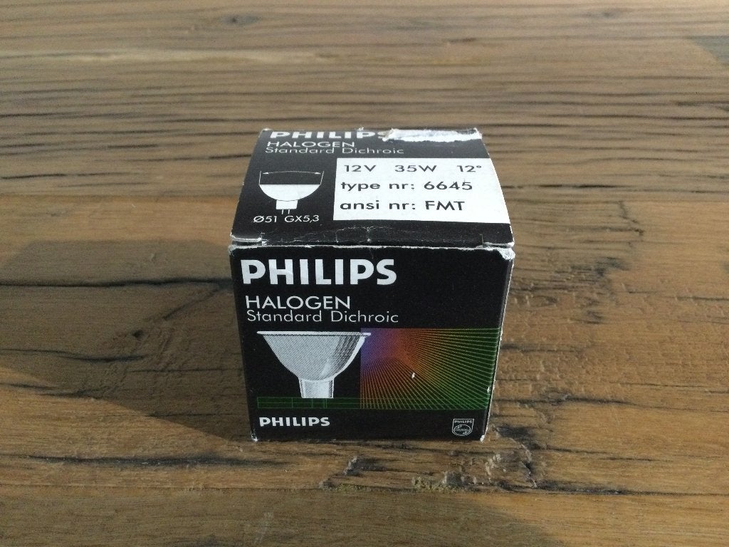 Halogeen lamp Philips dichroic, Nieuw, GU5.3, Ophalen of Verzenden, Halogeenlamp