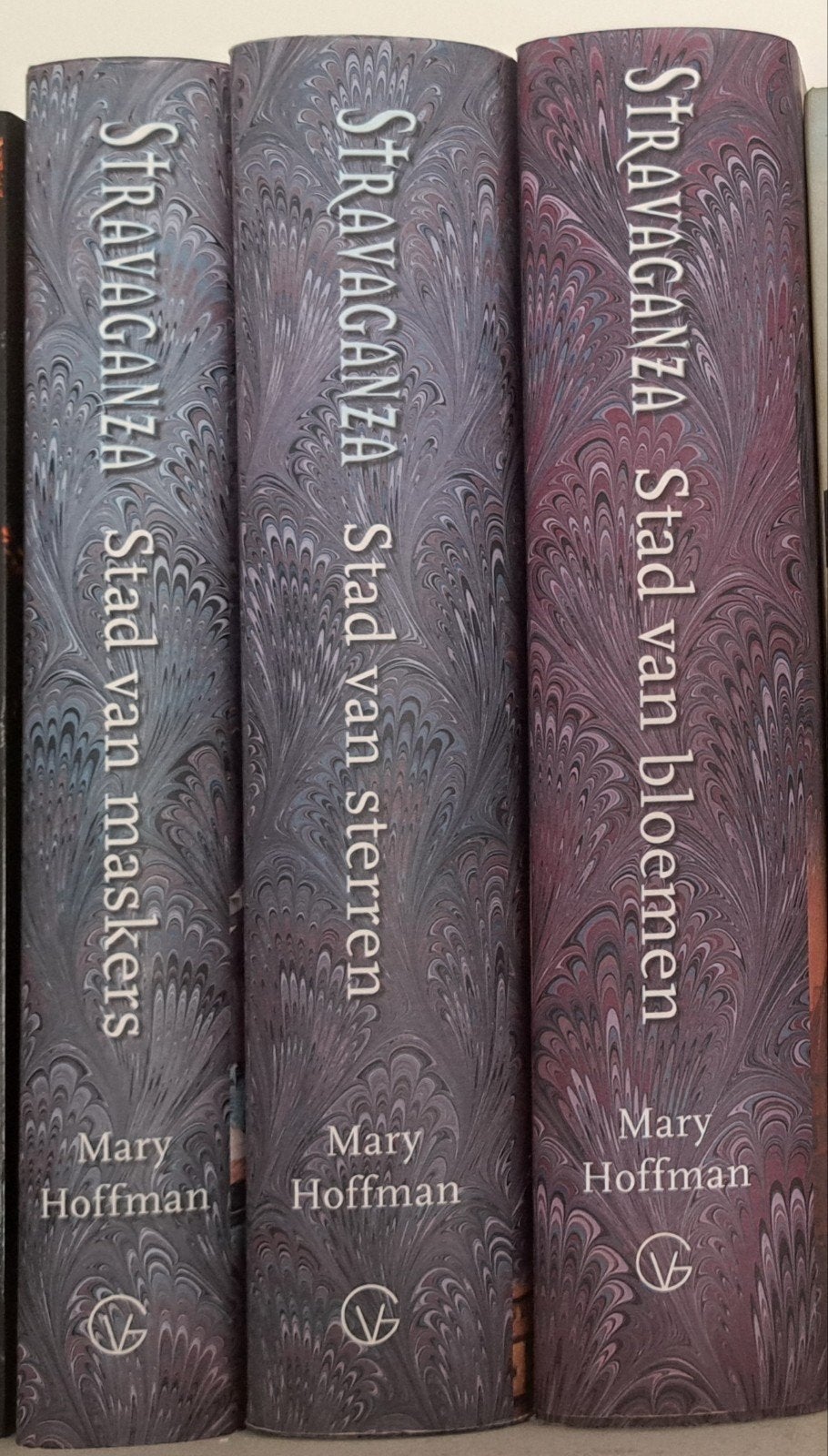 Stravaganza-serie: Stad van maskers, sterren en bloemen, Boeken, Ophalen of Verzenden, Gelezen, Mary Hoffman, Nederland