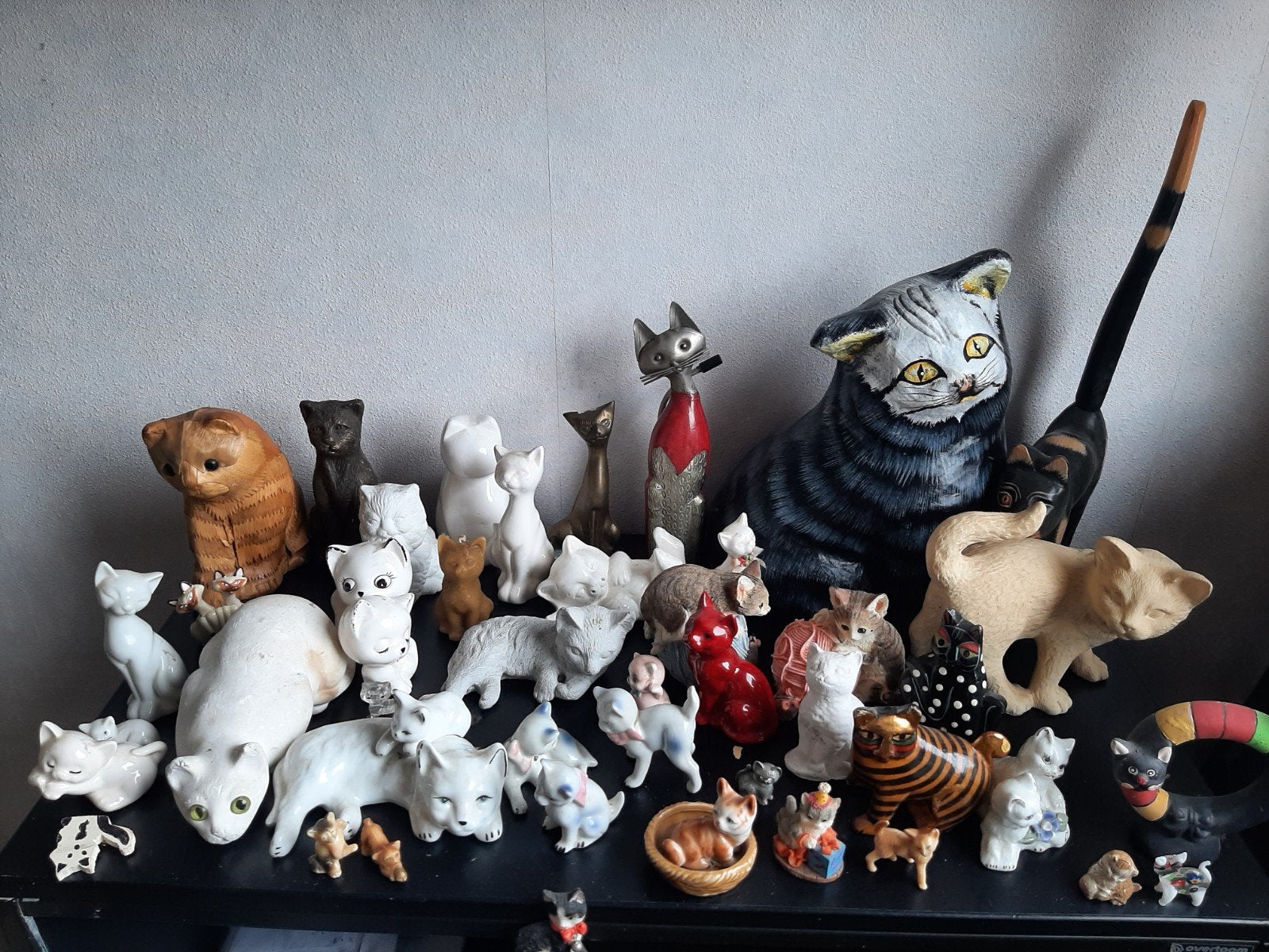 Grote verzameling kattenbeeldjes/ Crazy Cat Lady Starter Kit, Ophalen