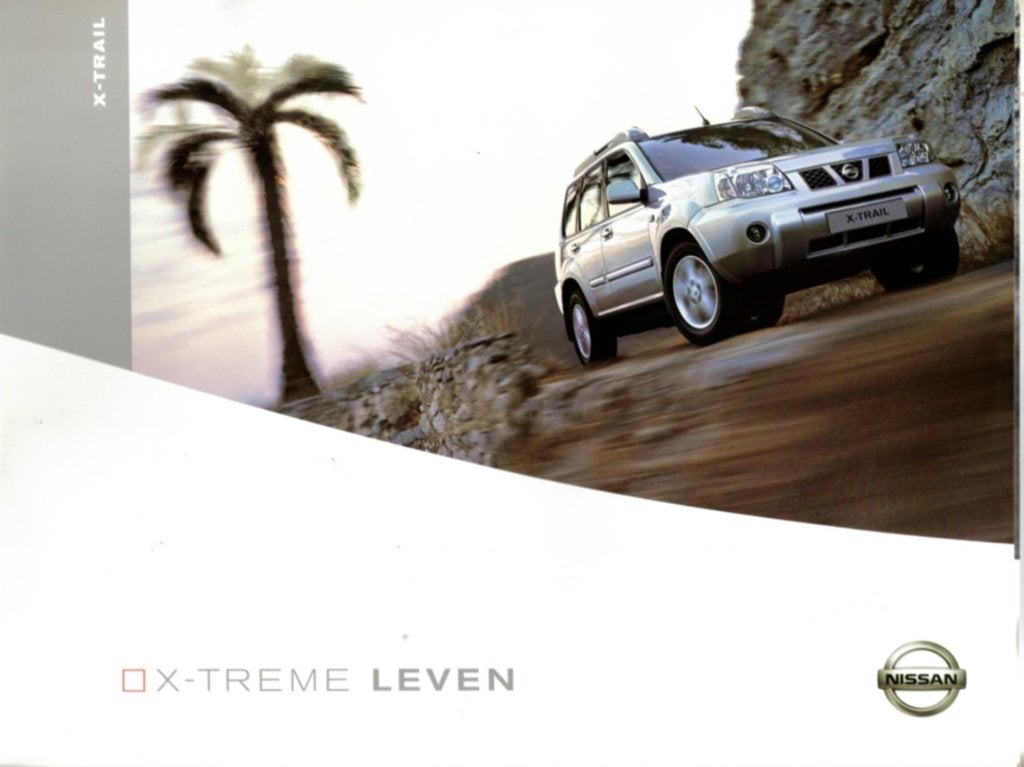Brochure Nissan X-Trail 2004, Ophalen of Verzenden, Gelezen, Nissan