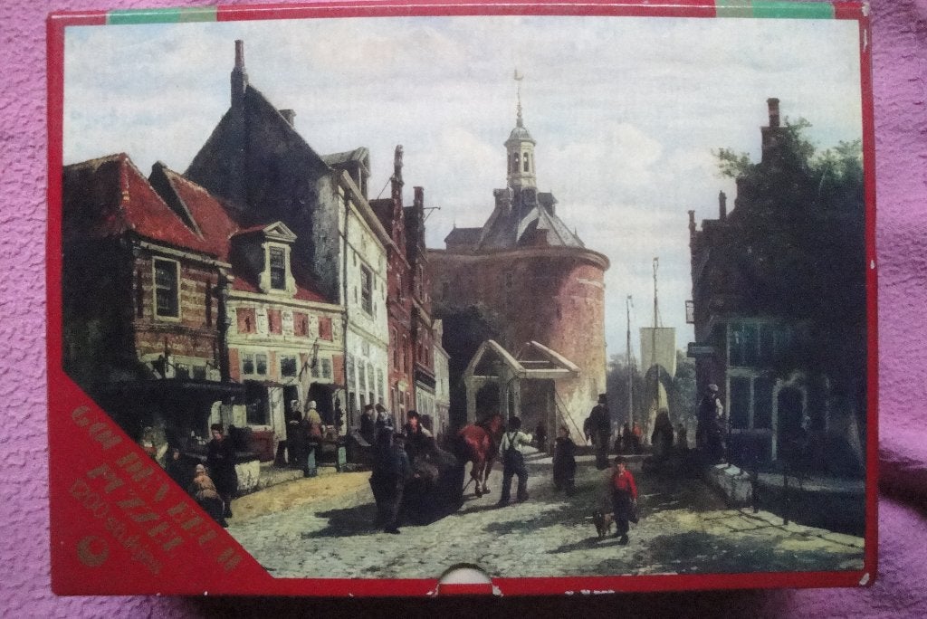 GOUDEN EEUW SERIE HEMA PUZZLE  1.200stukjes voor 3,50euro., Ophalen of Verzenden, 500 t/m 1500 stukjes, Zo goed als nieuw, Legpuzzel