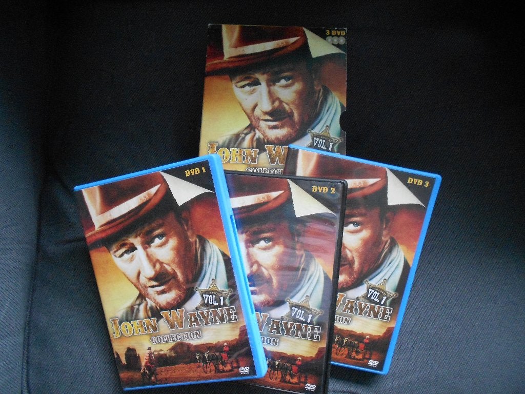 John Wayne collection 3 dvd`s, Ophalen, Nederlands, 1940 tot 1960, Actie en Avontuur