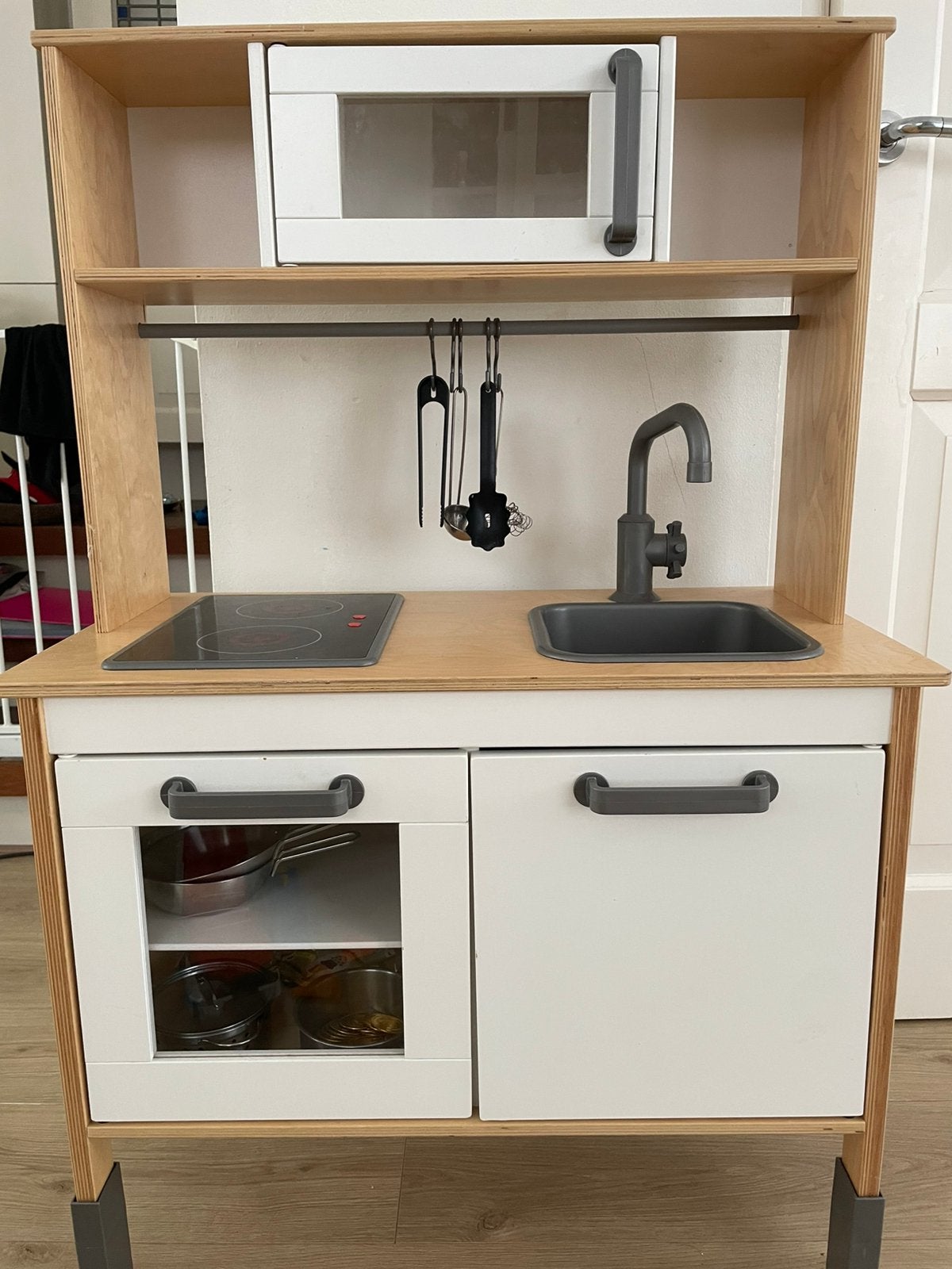 IKEA DUKTIG speelkeukentje – nette staat – kookplaat defect, Ophalen, Gebruikt