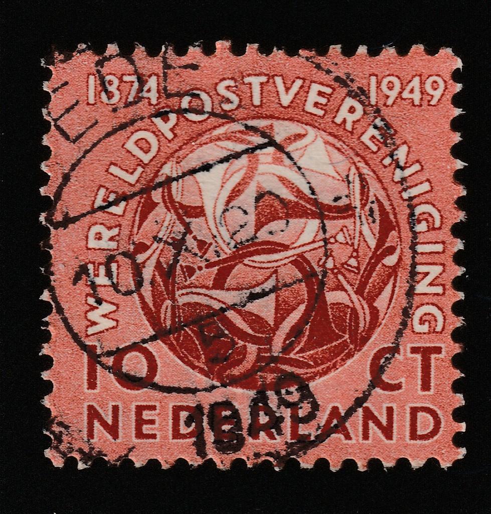 nvph 542 met kortebalkstempel Ede 5 (10481), Ophalen of Verzenden, Na 1940, Gestempeld