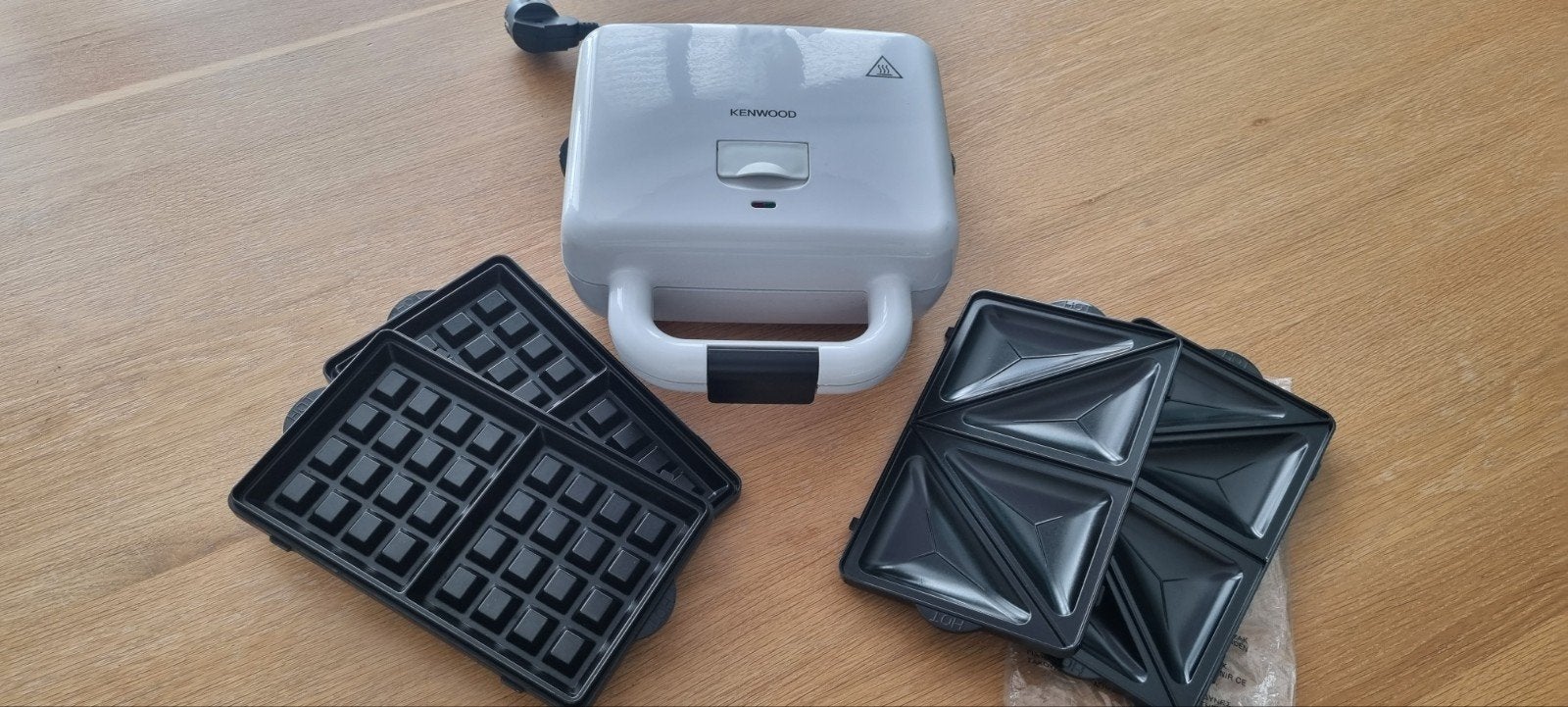 Kenwood 3-in-1 tostiapparaat, Ophalen, Uitneembare platen, Gebruikt