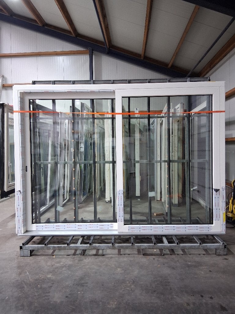 Nieuw Schuifpui Triple glas bezorgen factuur mogelijk, Doe-het-zelf en Verbouw, Kunststof, 225 cm of meer, Ophalen of Verzenden