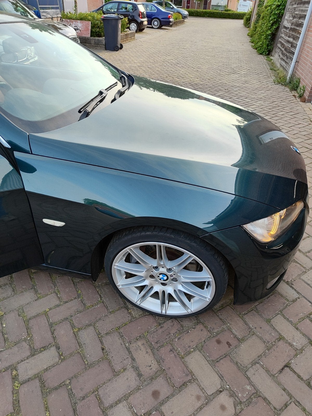 Strakke E92 E93 motorkap 325i 330i 335i 320i coupe cabrio, Auto-onderdelen, Ophalen, Links, BMW, Motorkap