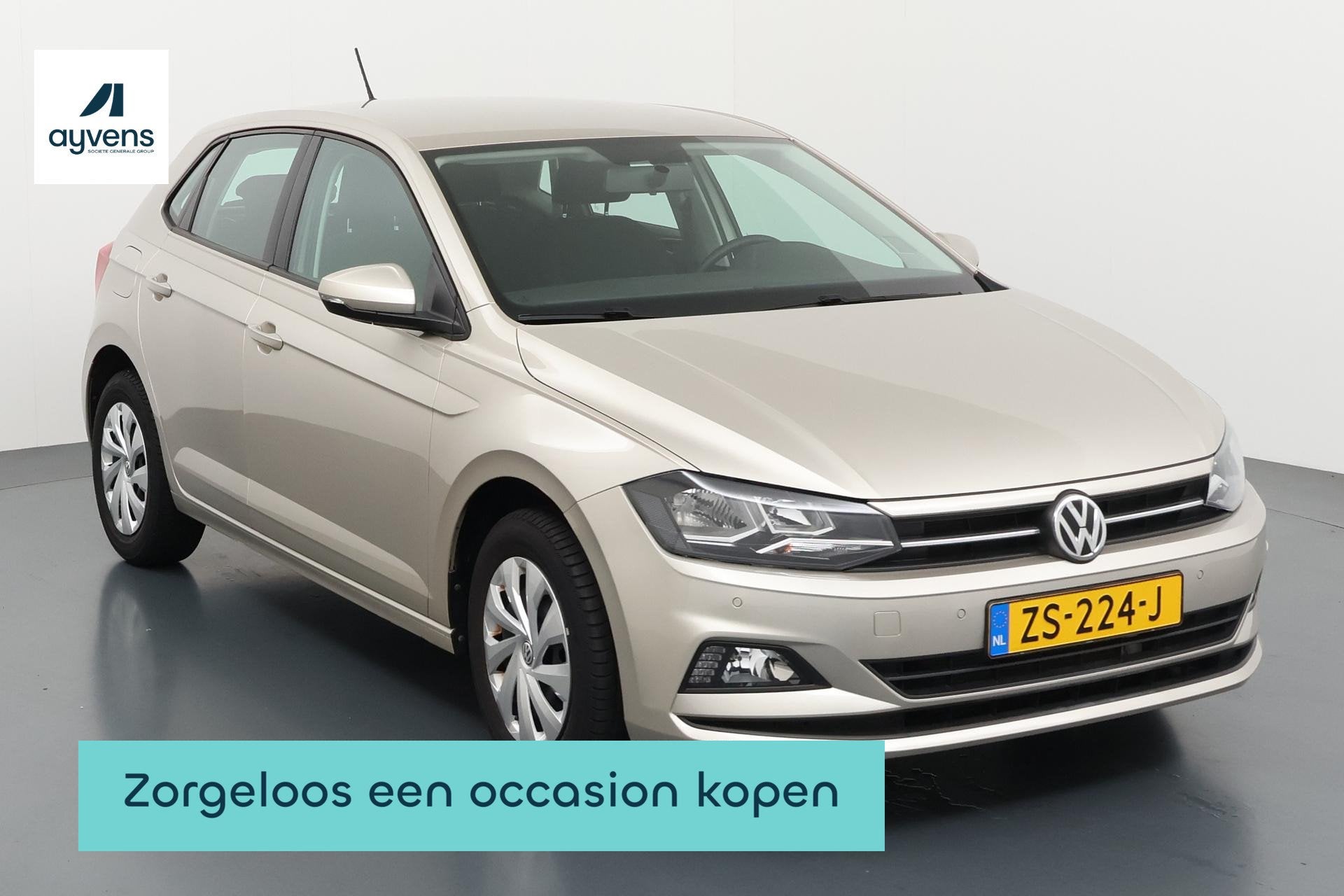 Volkswagen Polo 1.0 TSI Comfortline Nagenoeg nieuw en rijkla, Auto's, Stof, Gebruikt, 95 pk, Origineel Nederlands
