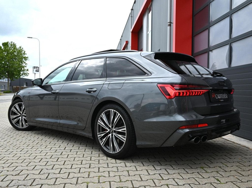 Audi A6 Avant 55 TFSI e Quattro S-Line Competition | Pano |, Auto's, Audi, Automaat, Gebruikt, 4 cilinders, Alcantara