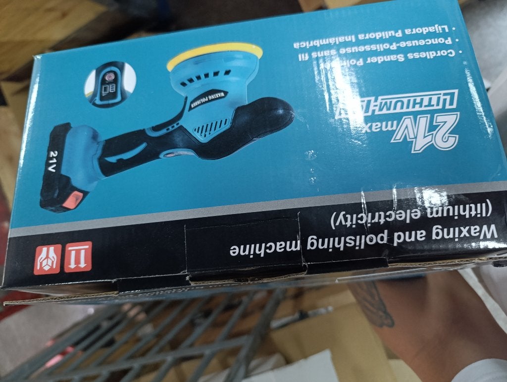 BOTC 21V Max Accu Boen- en Polijstmachine, Doe-het-zelf en Verbouw, Ophalen of Verzenden, Nieuw, Minder dan 600 watt, Overige typen