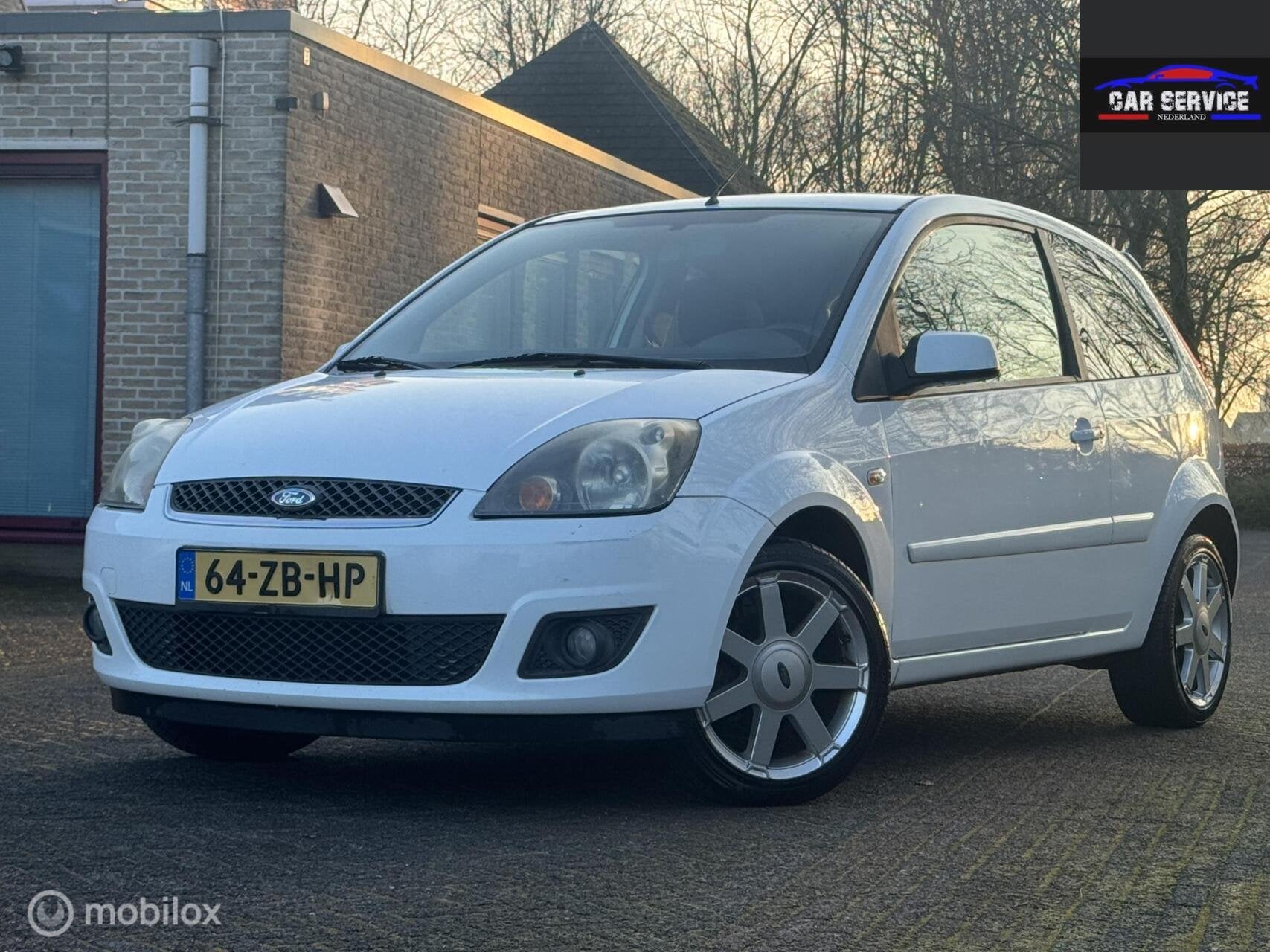 Ford Fiesta 1.3-8V Cool & Sound/1e EIG/NAP/NWE APK/LMV/AC/, 1299 cc, 4 cilinders, Wit, Origineel Nederlands