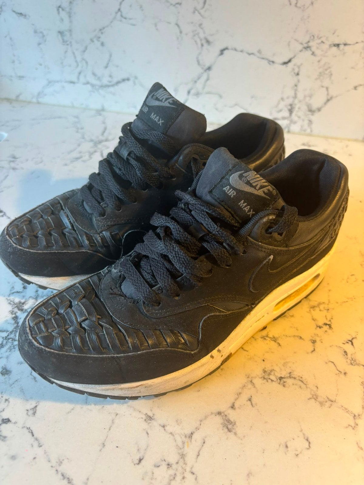 Nike Air Max maat 38.5, Ophalen of Verzenden, Zo goed als nieuw, Zwart