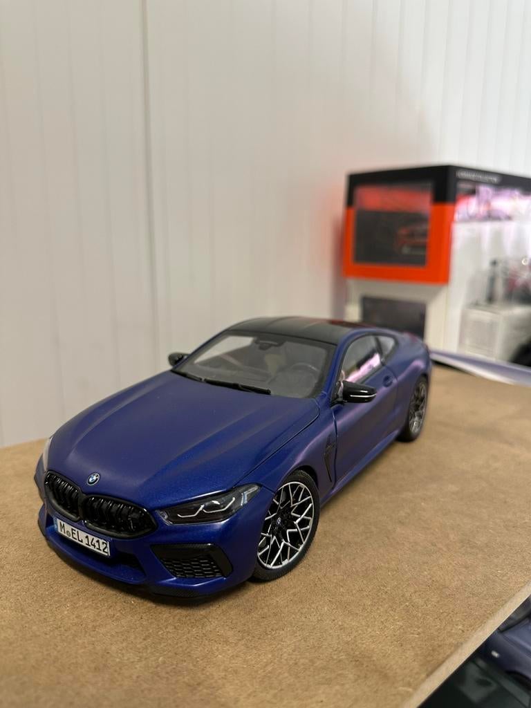 BMW M8 competition modelauto 1:18 minichamps, Ophalen of Verzenden, Zo goed als nieuw, Auto, MiniChamps