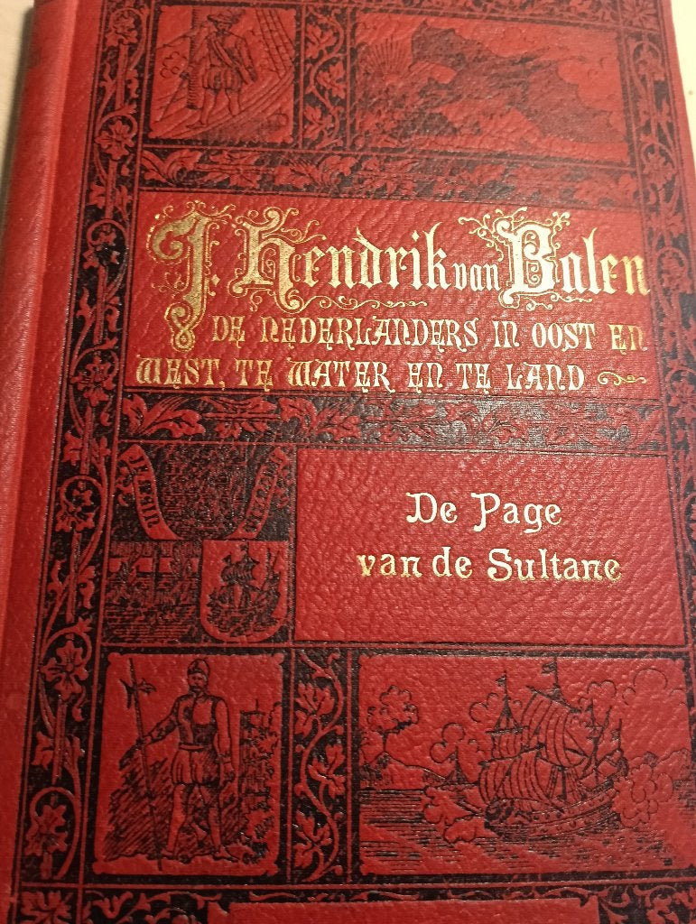 1891 De page van de Sultan - H. van Balen, Antiek en Kunst, Ophalen of Verzenden