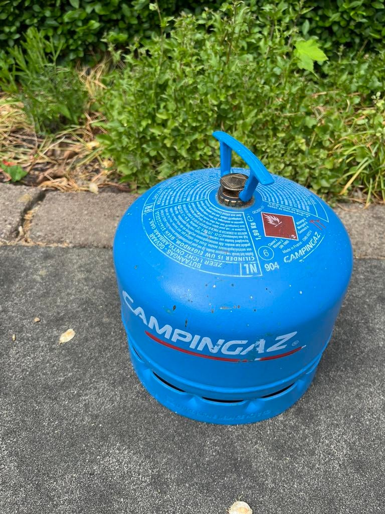 Lege Campingaz 904 gasfles (omruilbaar), Caravans en Kamperen, Kampeeraccessoires, Ophalen, Gebruikt