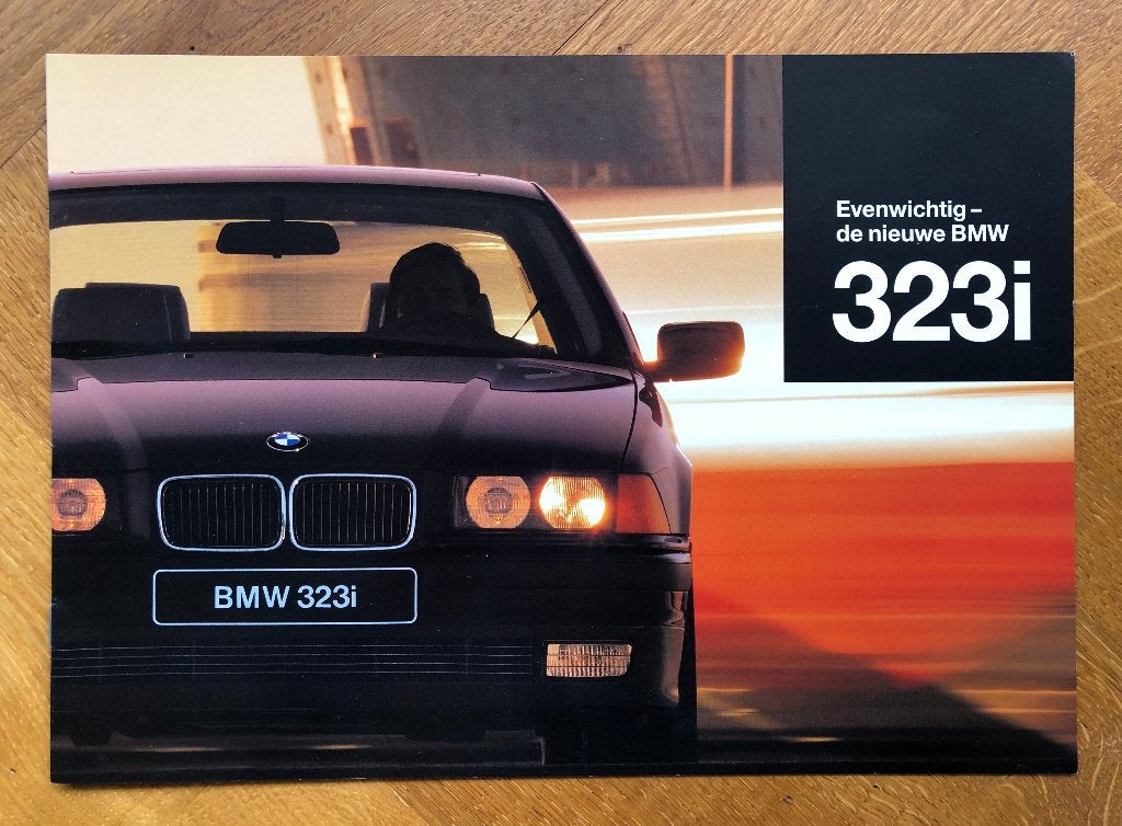 BMW 323i folder 1995, Boeken, Auto's | Folders en Tijdschriften, Verzenden, Nieuw, BMW, BMW