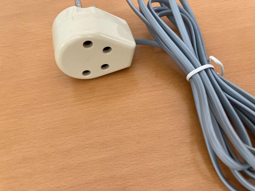 Telefoonkabel met PTT stekker , Ophalen of Verzenden, Gebruikt