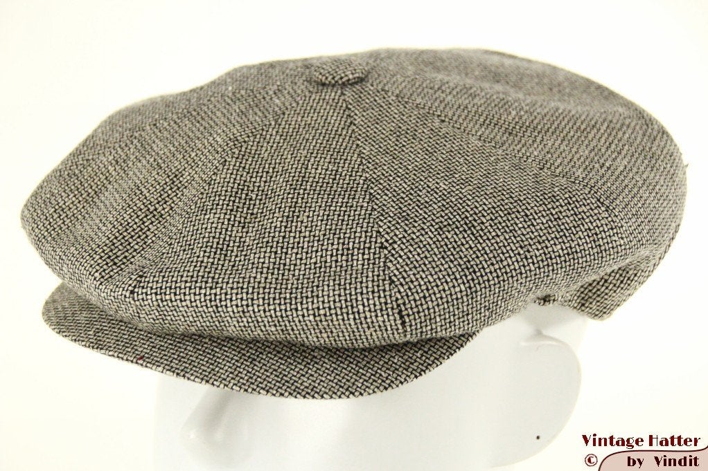 Zomer paperboy pet Borsalino Doria beige grijs zijde 55 = S, Kleding | Heren, Hoeden en Petten, Borsalino Doria, Nieuw, Ophalen of Verzenden
