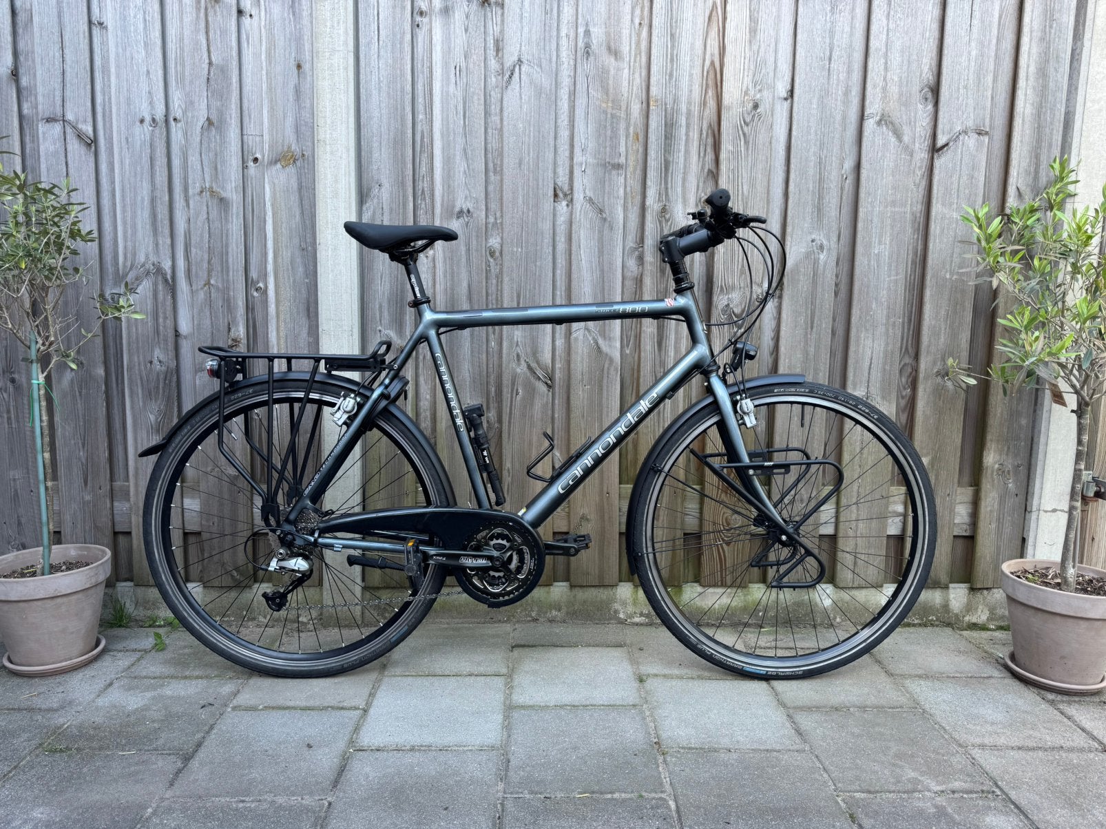 Cannondale vakantie fiets; 56cm; Deore LX 27v; hydr rem, Ophalen, 28 inch, Velgrem, Giant