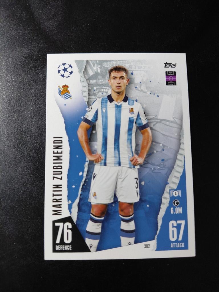 Martin zubimendi (real sociedad/arsenal) topps, Ophalen of Verzenden, Nieuw, Buitenlandse clubs, Spelerskaart