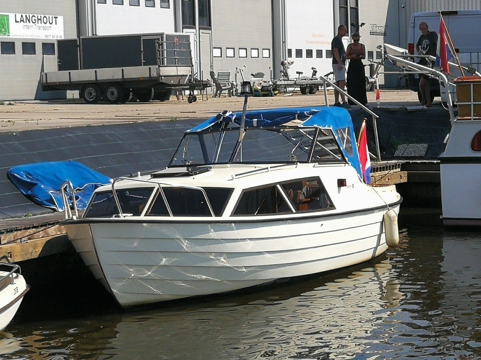 nidelf 24 met 3 cilinder yanmar, Watersport en Boten, Consoleboot, Gebruikt, 1.90 meter, Binnenboordmotor