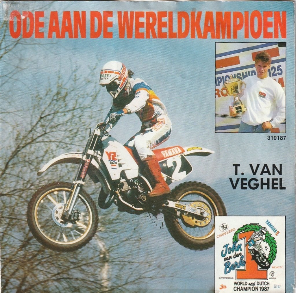T van Veghel - Ode aan de wereldkampioen - Nr  115, Ophalen, Gebruikt, 7 inch, Levenslied of Smartlap