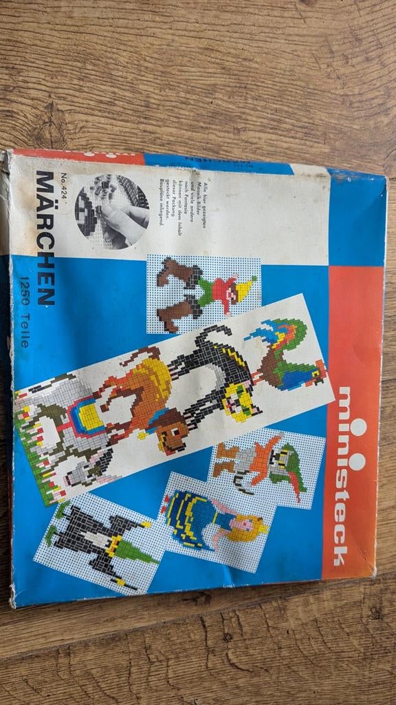 Vintage Ministeck Märchen No. 924 - 1280 Teile, Hobby en Vrije tijd, Ministeck, Ophalen of Verzenden, Gebruikt, Box-set
