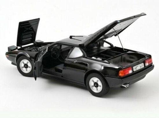 BMW M1 E26 1980 Zwart schaal 1/18 NOREV ref: 183225, Hobby en Vrije tijd, Modelauto's | 1:18, Verzenden, Nieuw, Auto, Norev
