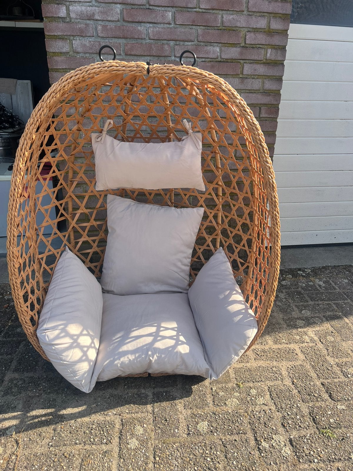 Hangstoel zonder standaard, Ophalen, Zo goed als nieuw, Metaal