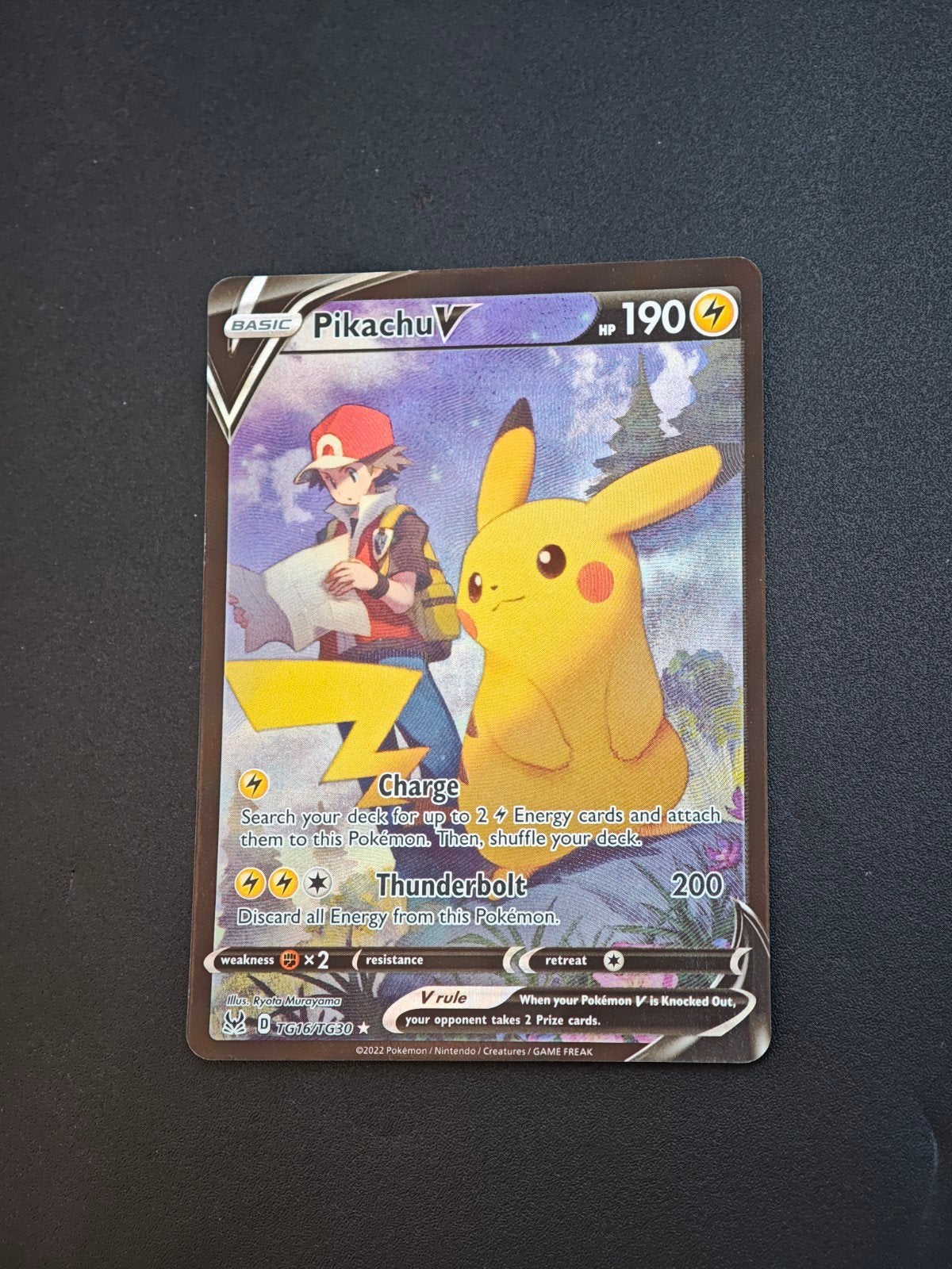 Pikachu V tg16 lost origin, Ophalen of Verzenden, Zo goed als nieuw