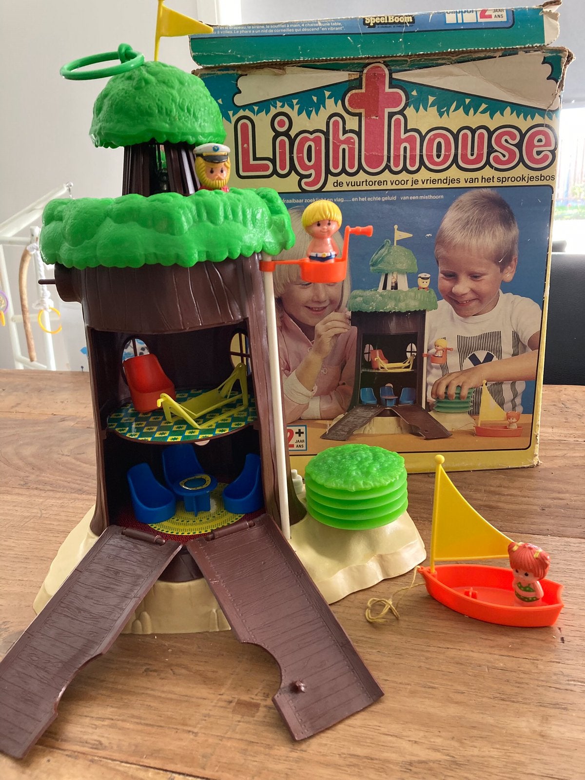 Vintage Kenner Lighthouse Tree Tots - Speelboom Vuurtoren, Verzamelen, Ophalen of Verzenden, Zo goed als nieuw
