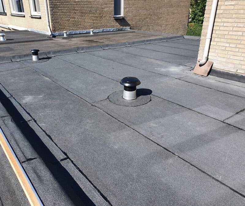 dakdekker bitumen, Doe-het-zelf en Verbouw, Ophalen, Overige materialen, Zwart, Nieuw
