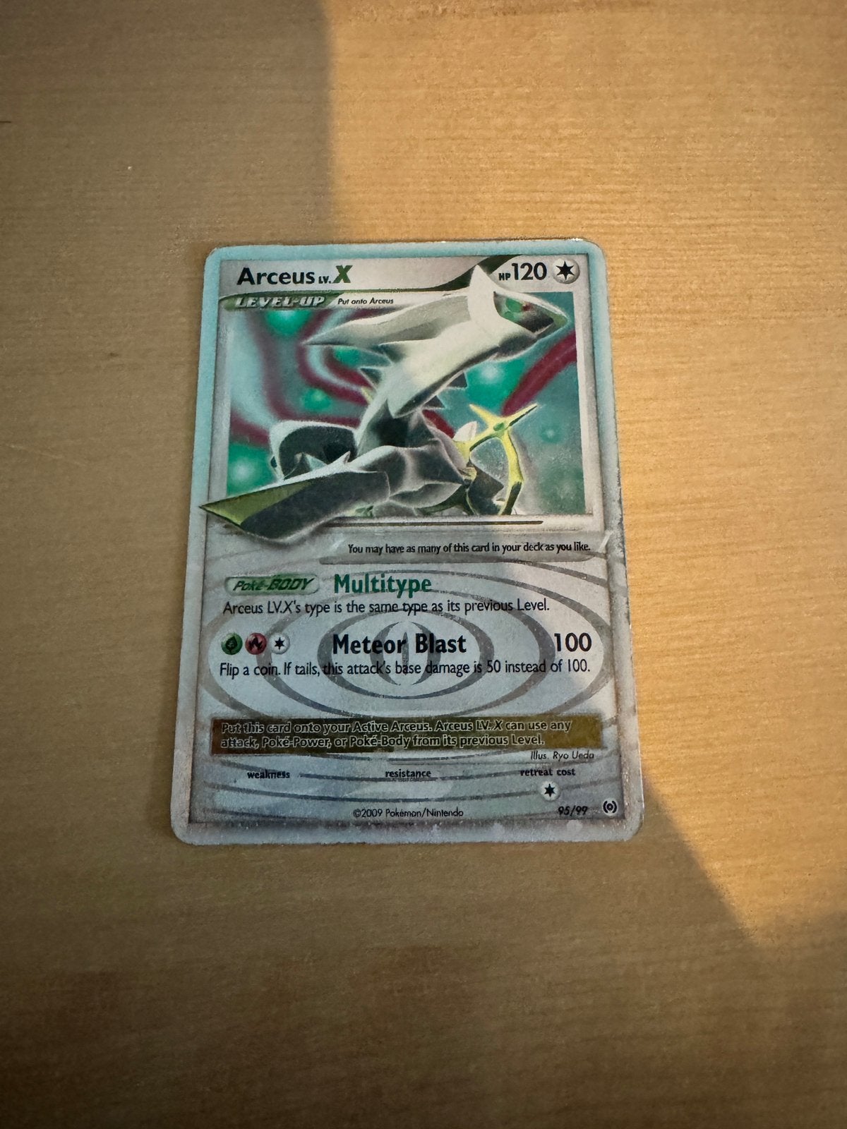 Arceus lv.X, Ophalen of Verzenden, Zo goed als nieuw