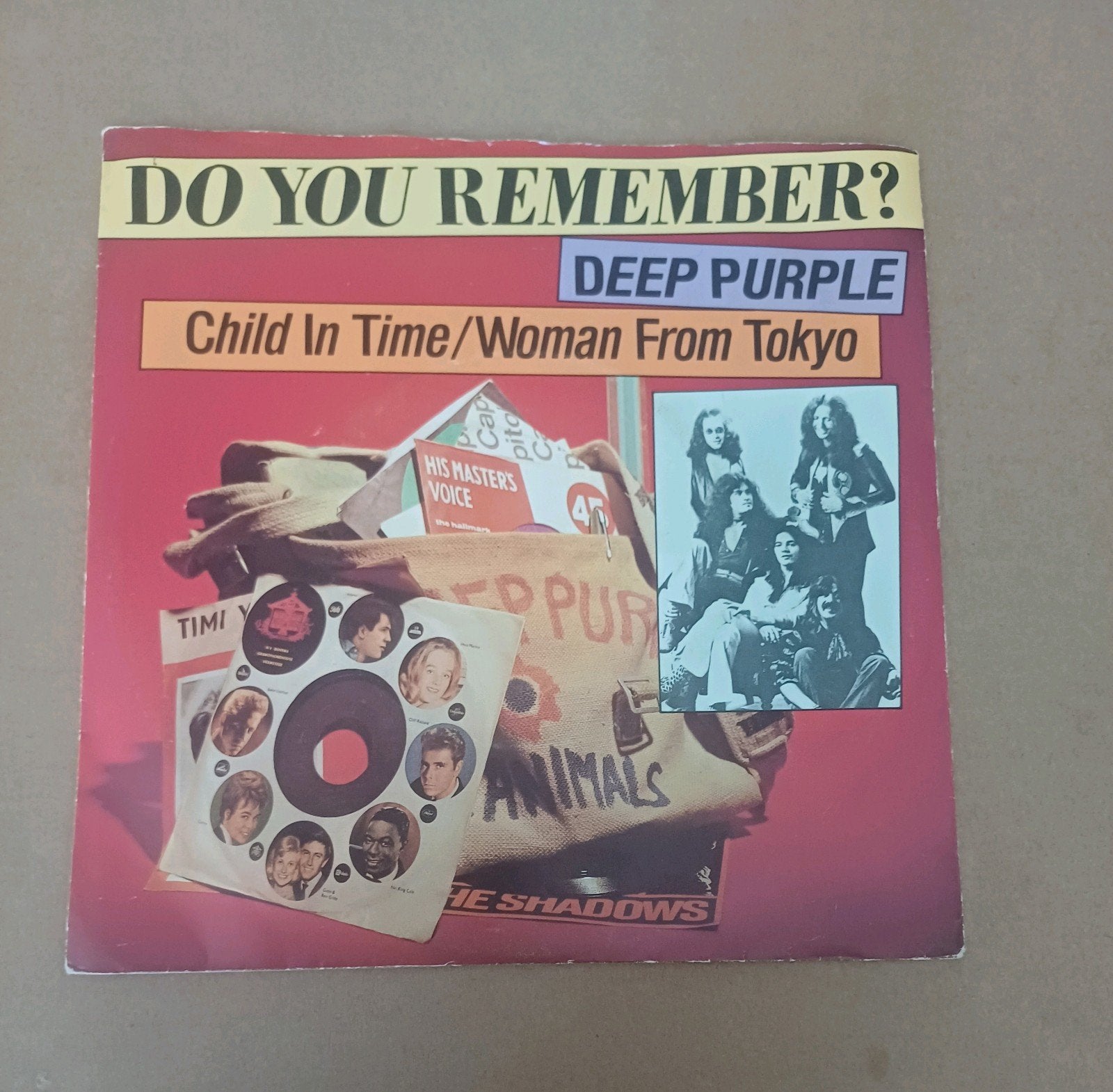 Deep Purple  - Child In Time  / Woman From Tokyo, Cd's en Dvd's, Gebruikt, 7 inch, Ophalen of Verzenden, Pop