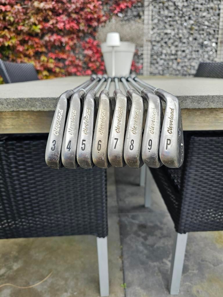 Cleveland CG1 ijzerset 3-P - Stalen shafts, Winn grips, Ophalen of Verzenden, Gebruikt, Set, Cleveland