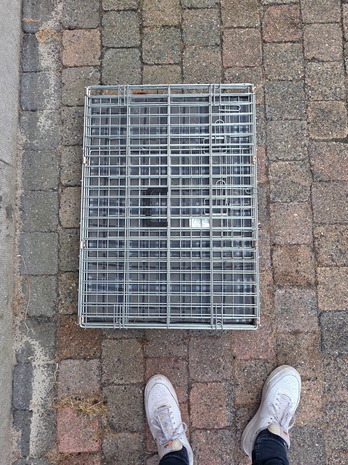 metalen bench voor huisdieren, Dieren en Toebehoren, Ophalen of Verzenden, Zo goed als nieuw