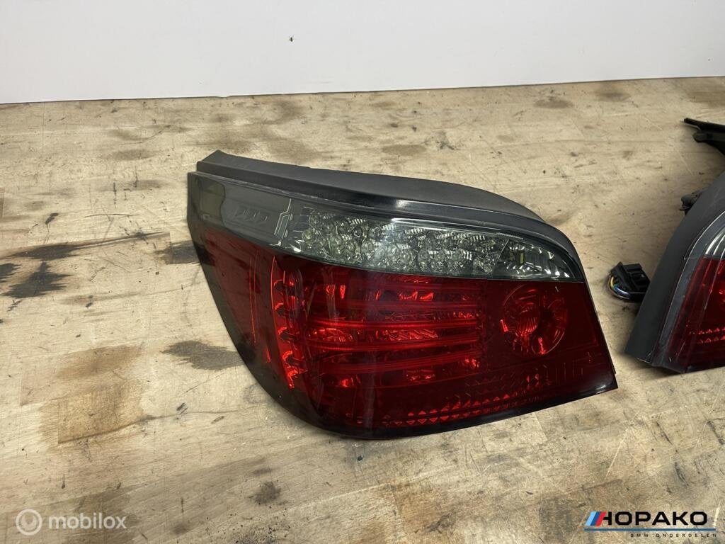 Achterlichten set smoked led - BMW 5 serie E60 sedan, Gebruikt, Einsteinlaan 5 rijswijk, Bmw, Ophalen of Verzenden