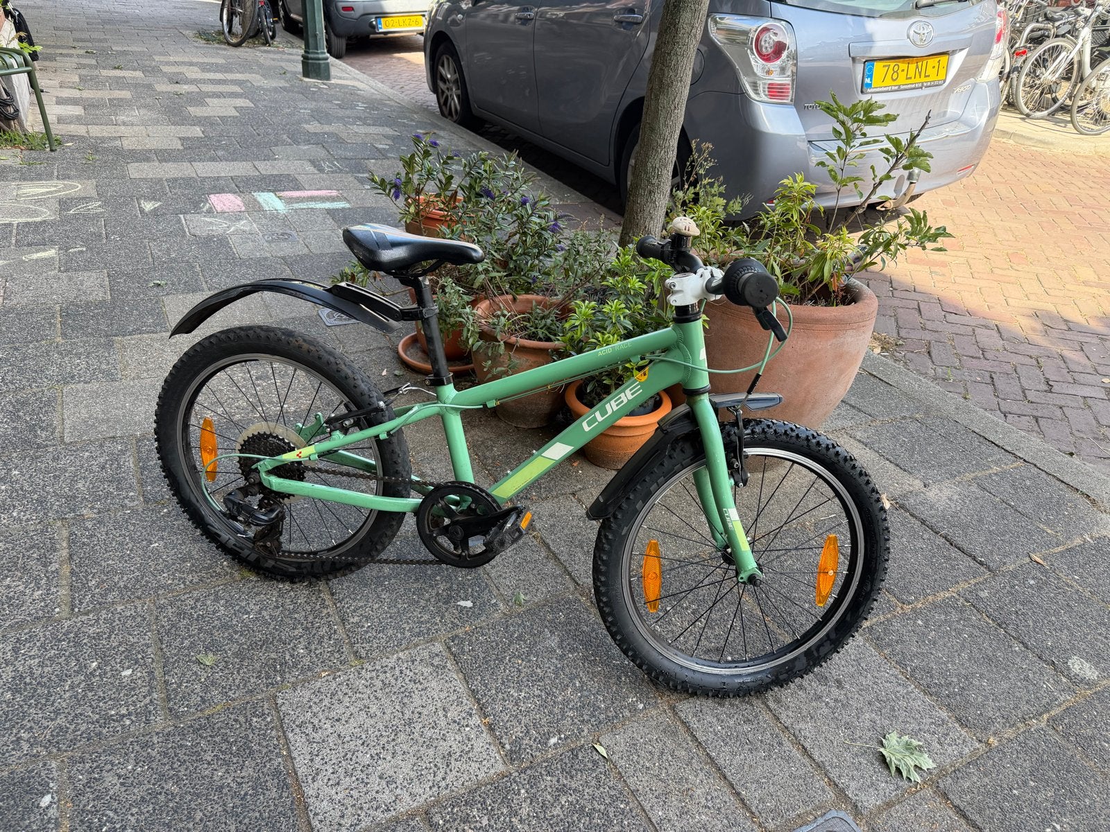 Cube kinderfiets 24 inch - Nette staat, Ophalen, Gebruikt, Velgrem, 20 inch of meer