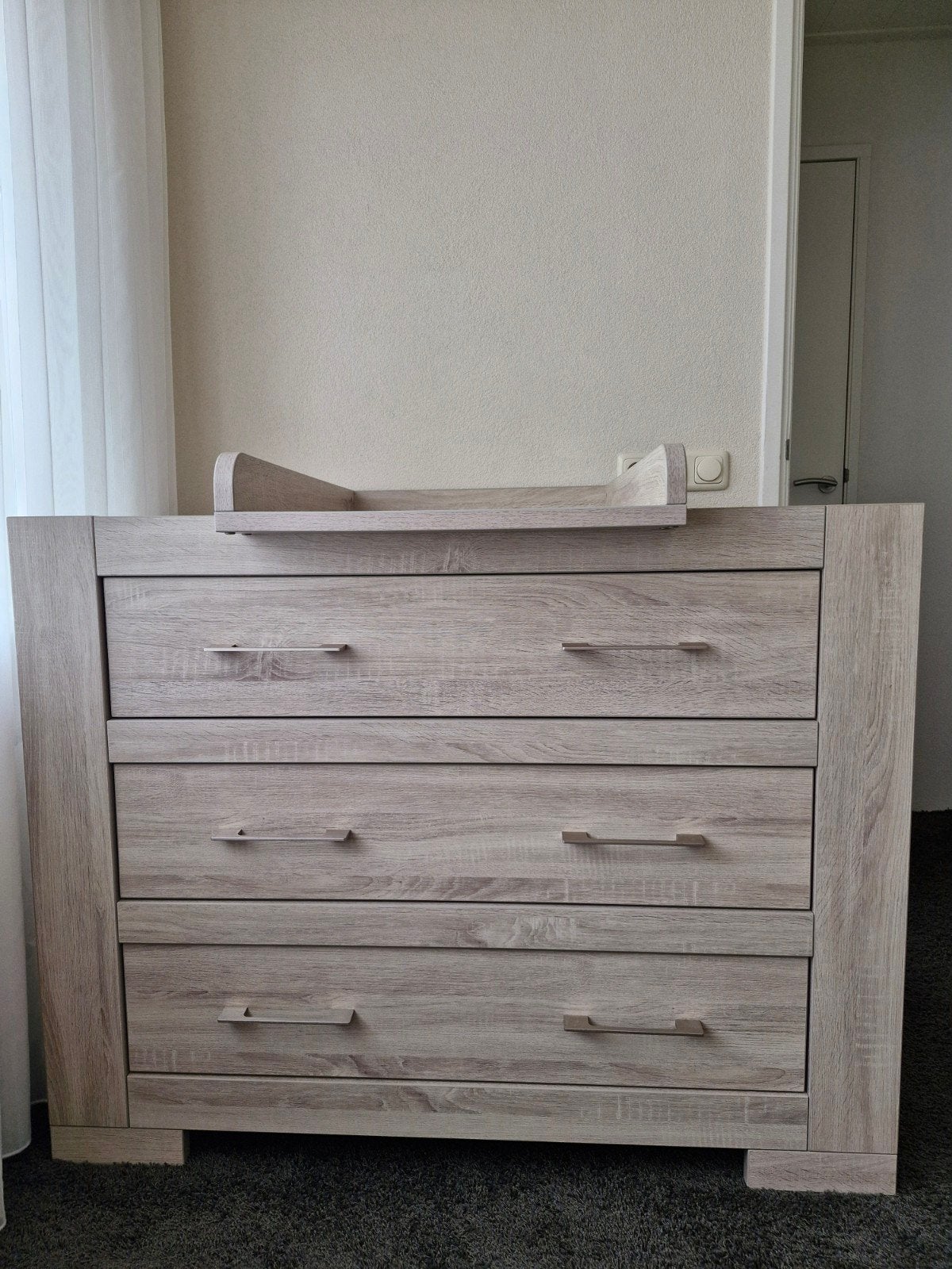TWF Stanford Hanglegkast & Commode met Bladvergroter, Ophalen, 50 tot 70 cm, 105 cm of meer, Commode