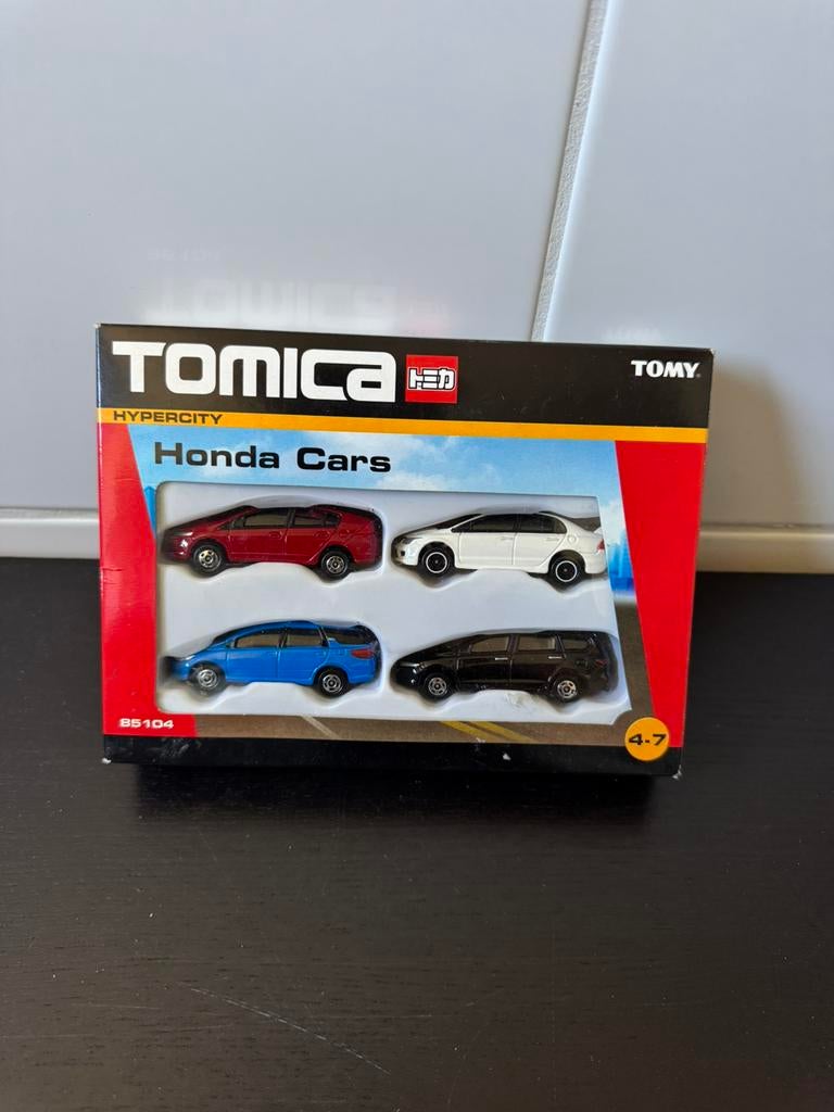 Takara Tomy Tomica Honda Cars 4-Pack, Ophalen of Verzenden, Nieuw, Auto