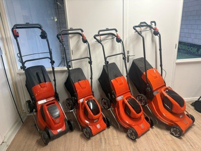 Husqvarna grasmaaiers, Tuin en Terras, Cirkelmaaier, Accu-grasmaaier, Nieuw, Ophalen of Verzenden