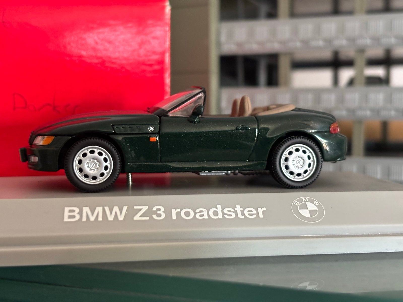 Schuco BMW Z3 Roadster 1/43 (promo), Hobby en Vrije tijd, Ophalen of Verzenden, Zo goed als nieuw, Auto, Schuco