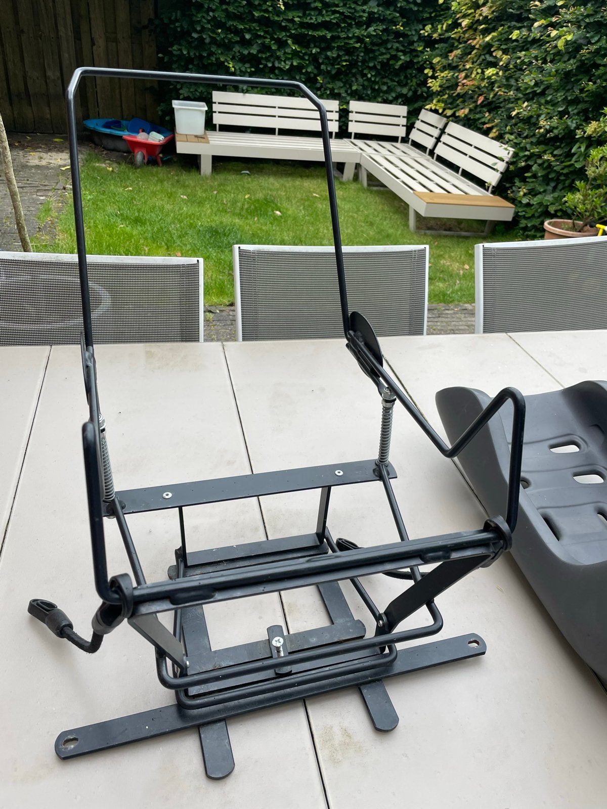 Babboe Maxi Cosi houder en peuterschaal (t/m 18 maanden), Fietsen en Brommers, Fietsaccessoires | Fietsstoeltjes, Ophalen, Gebruikt