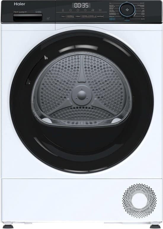 Haier HD90-B939E-DF - Wasdroger - 9 kg, Triple J Online, Info@triplejonline.nl, De Spinnekop 9