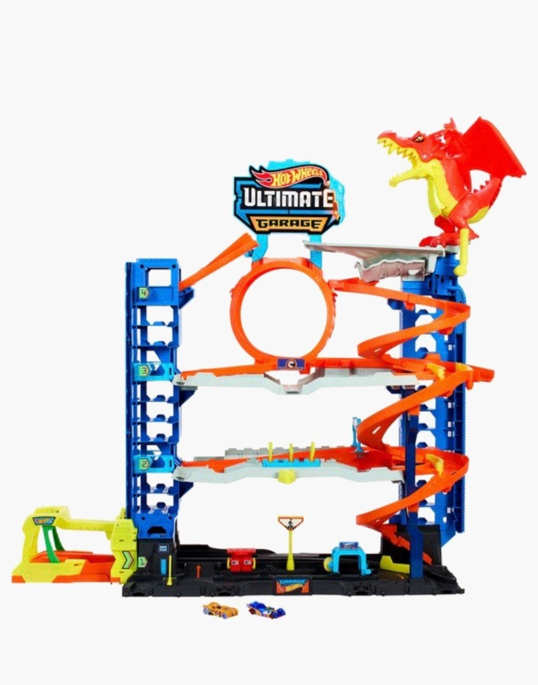 Hotwheels City Ultimate Garage, Ophalen, Zo goed als nieuw, Handmatig, Hot Wheels