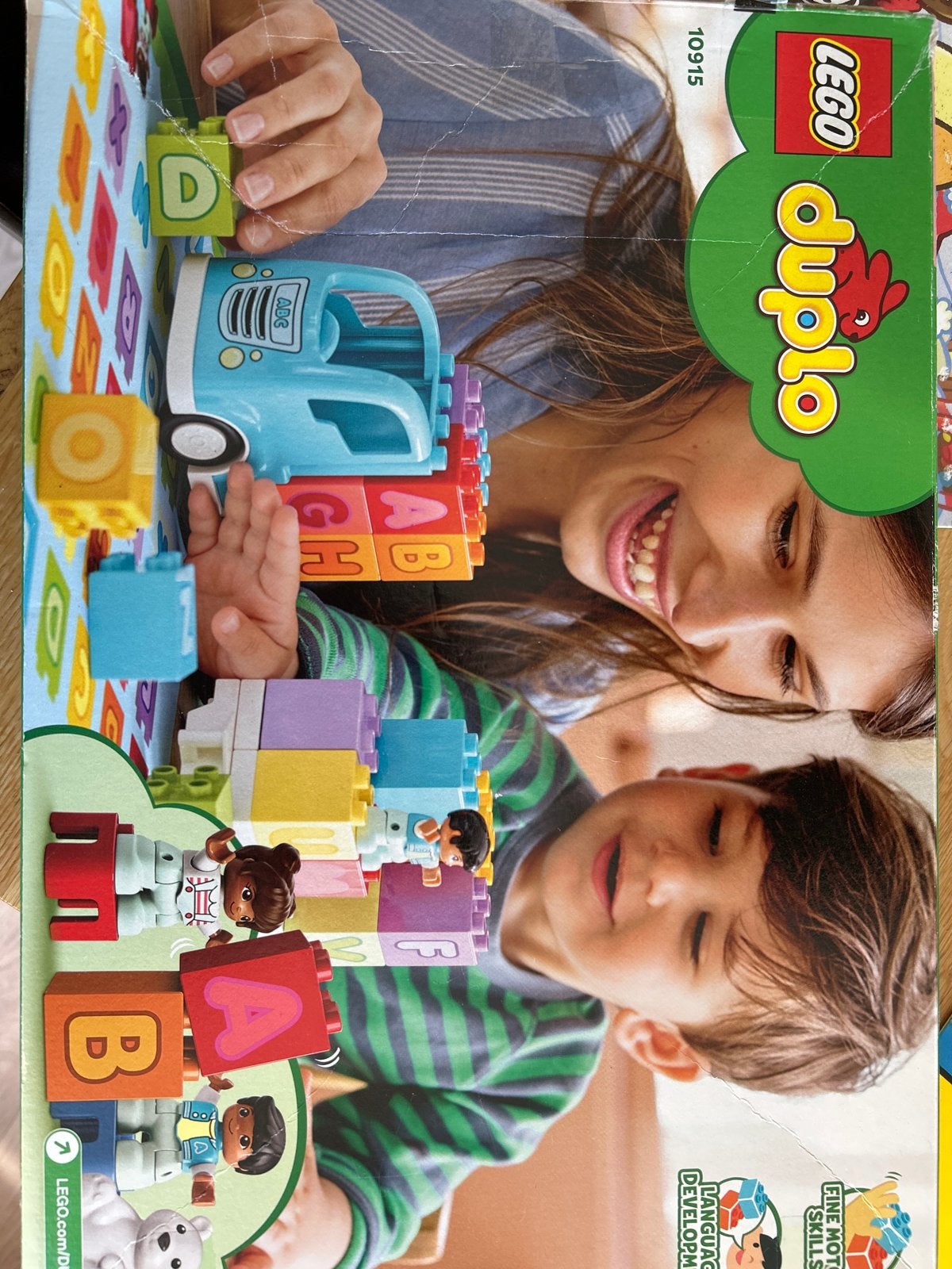 Lego Duplo Mijn Eerste ABC-Auto 10915, Inclusief minifiguren, Overige thema's, Nieuw, Ophalen of Verzenden