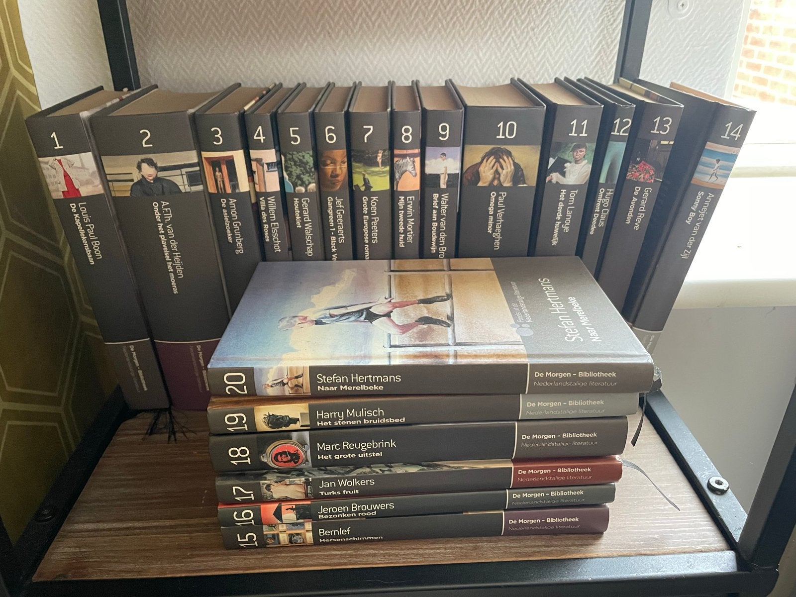 De Morgen Bibliotheek - Complete set (20 boeken), Ophalen of Verzenden, Gelezen, België