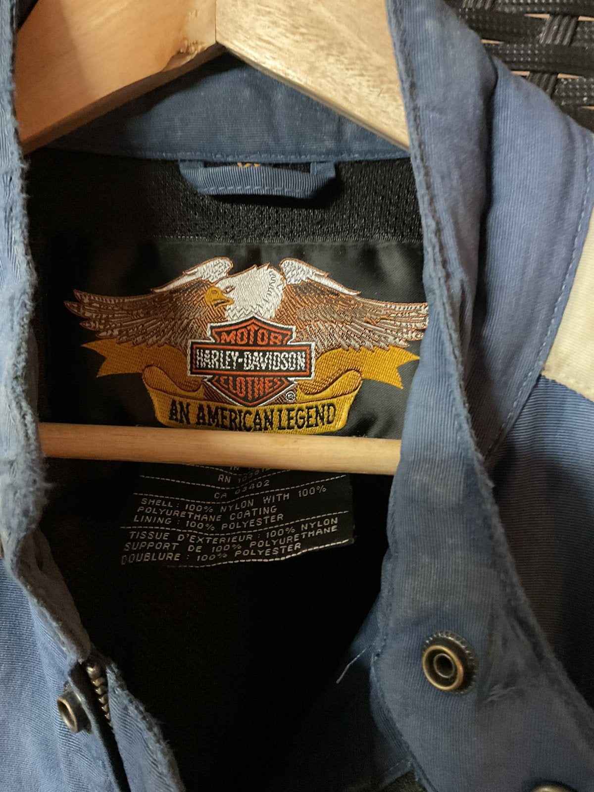 Harley jasje, Motoren, Ophalen of Verzenden, Tweedehands, Heren, Jas | textiel
