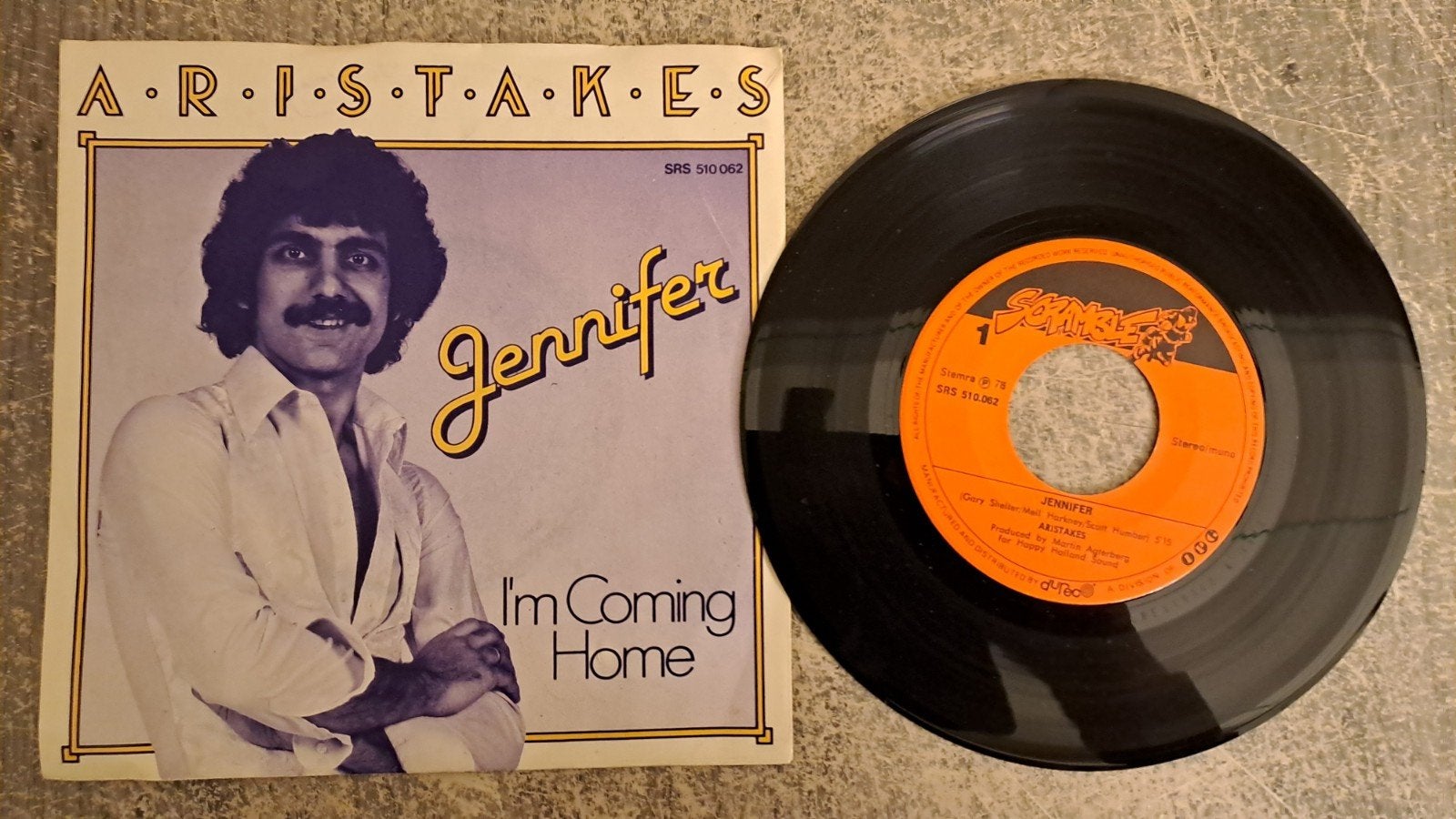 Aristakes  - Jennifer, Gebruikt, 7 inch, Single, Pop