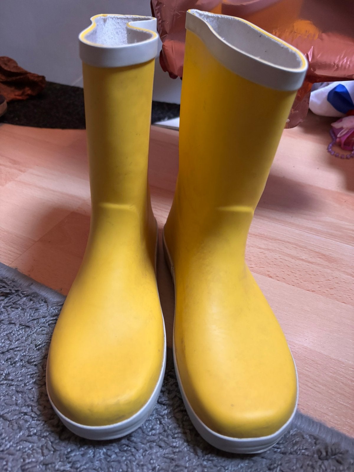 Regen laarzen maat 35, Ophalen of Verzenden, Zo goed als nieuw, Jongen of Meisje, Laarzen